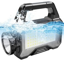 Rechargeable LED Handheld Flashlights High Power 1000000 Lumens Powerful