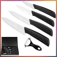 Professionelles 4-teiliges Keramikmesser Set – Scharf, Langlebig und Stilvoll