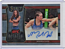 Miesha Tate 2022 Select UFC Octagon Action Signatures Auto OA-MST Autograph MMA