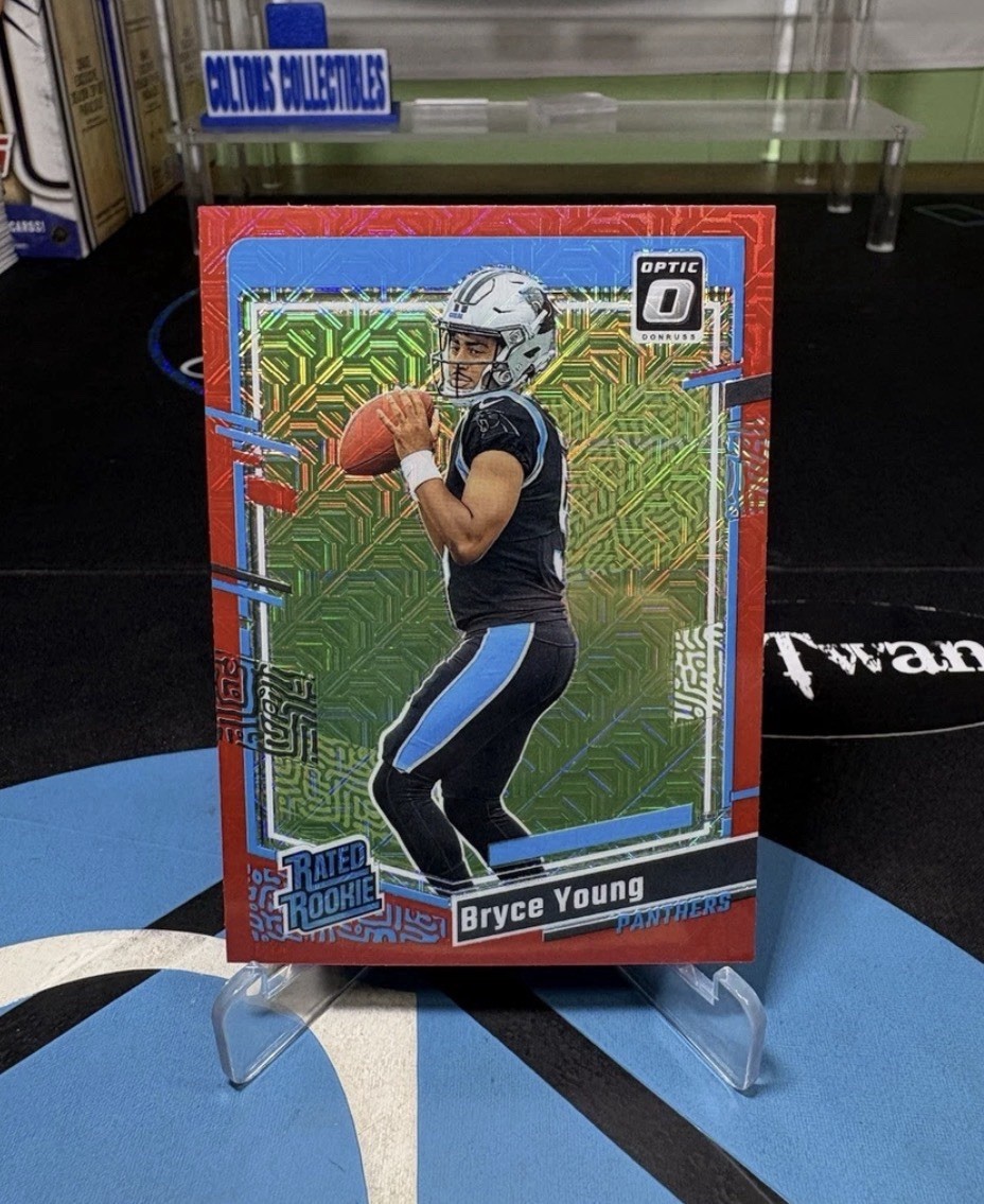 2023 PANINI DONRUSS OPTIC MOJO RED #213 BRYCE YOUNG ROOKIE📈