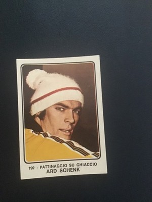 PANINI SPORT CHAMPIONS 1973-74 ICE SKATING ARD SCHENK   #192