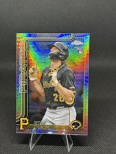 2025 Topps Chrome Billy Cook #273 Prism Refractor Rookie Card Pittsburgh Pirates. rookie card picture