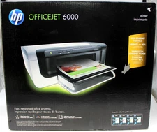 HP OfficeJet 6000 Inkjet Printer New Color Wired & Wireless Ethernet Port