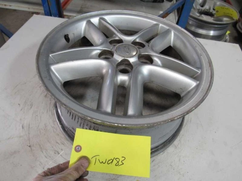 2003-2004 Land Rover Discovery 18" Wheel Alloy 18x8 10 Spoke 5 Lug 120mm OEM - Image 3 of 4