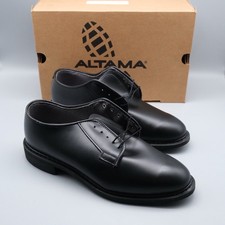 Oxford Altama uomo Mil-Spec in pelle nera, stile #E00968C, taglia 9,5E nuovo con scatola