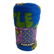 Teenage Mutant Ninja Turtles Kids Blanket Fleece Throw 40"x50" Nickelodeon TMNT
