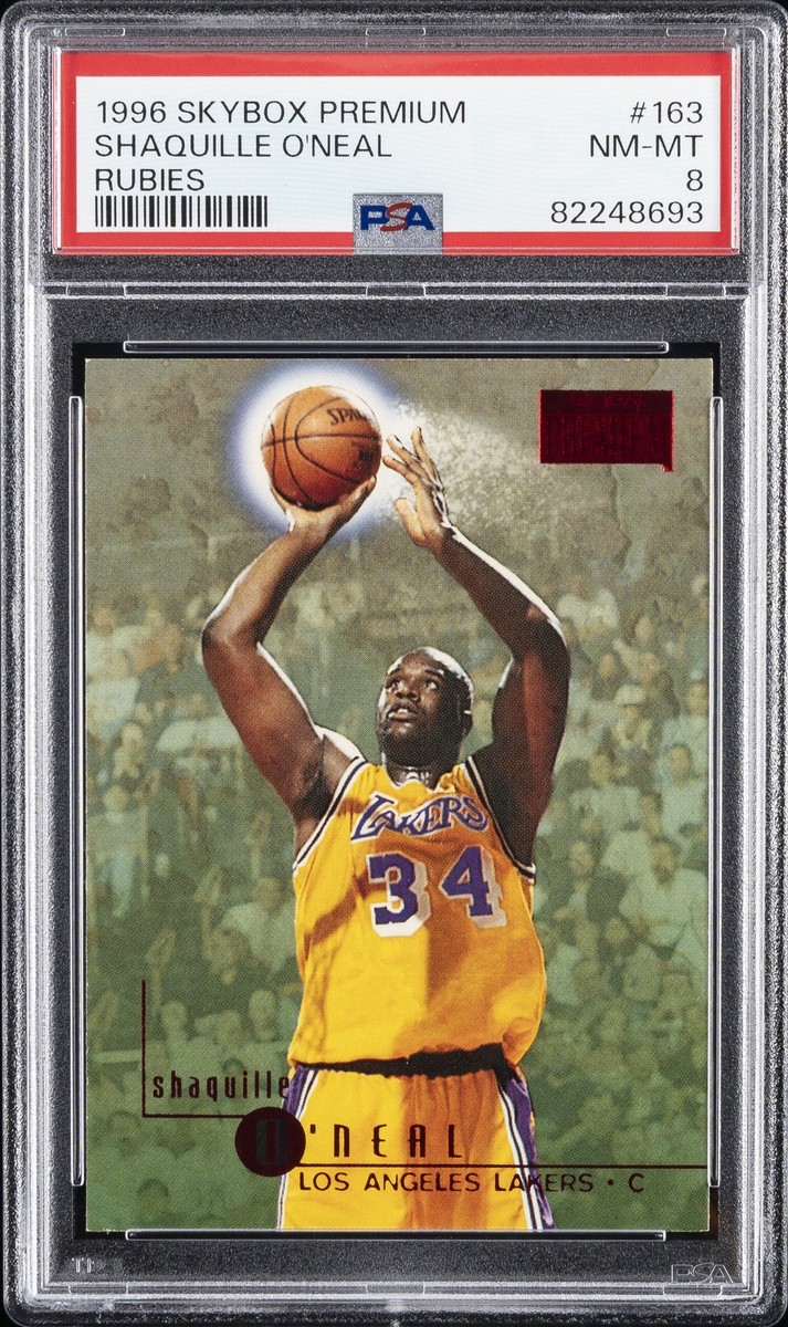 1996-97 Skybox Premium - Shaquille O'Neal #163 Star Rubies