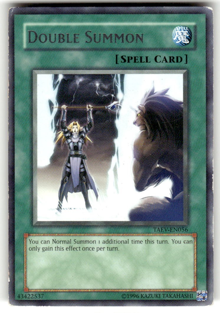 Yu-Gi-Oh! - Tactical Evolution Double Summon 2007 TAEV-EN056 Unlimited