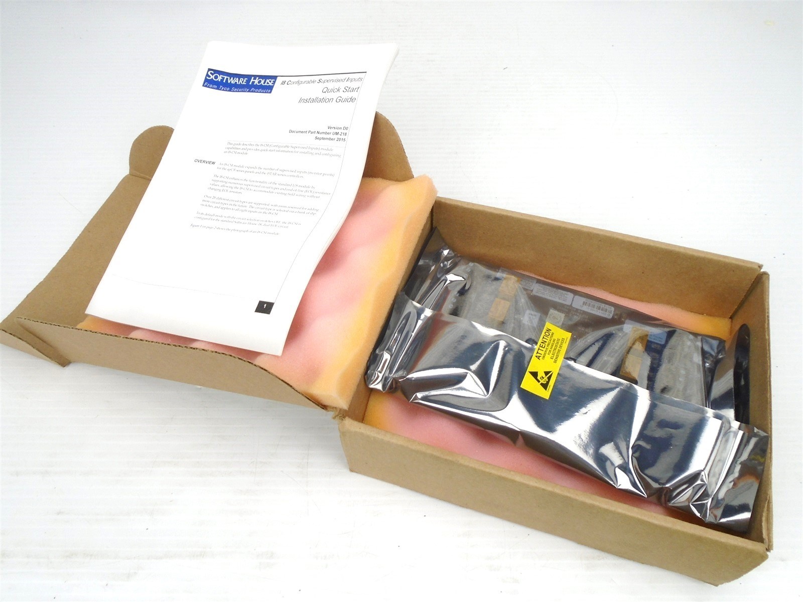 SOFTWARE HOUSE - AS0074-000 - R8 OUTPUT READER BUS MODULE ACCESS CONTROL (NEW)