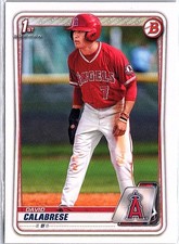 2020 Bowman Draft #BD-103 David Calabrese