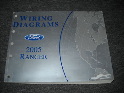 2005 Ford Ranger Electrical Wiring Diagrams Service Shop Manual EWD ...