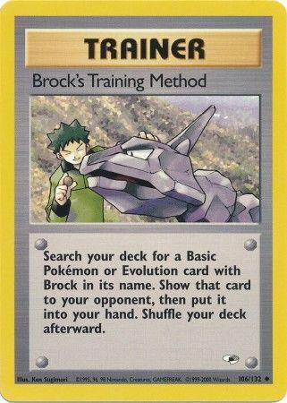 brock's onix pokemon card Pokemon Brock s Onix 6