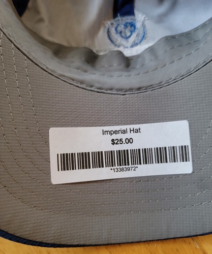 Cappello Sportivo Imperiale Regolabile Blu The Club Viniterra Baseball Hat Berretto Nuovo - Foto 7 di 7