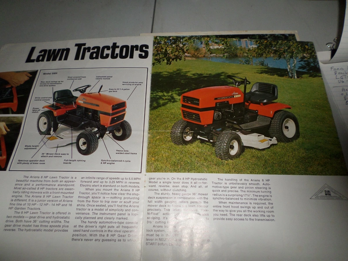 Ariens lawn online tractor