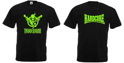 MASTERS OF HARDCORE THUNDERDOME 3, T-Shirt, FotL, NEON GRÜN, Größe M