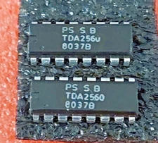 1Pcs TDA2560 Luminance And Chrominance Control Combination DIP16 PS