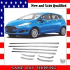 Chrome Window Lower Trim 4 door 8 pcs S.STEEL For FORD FIESTA HB 2011 to 2019