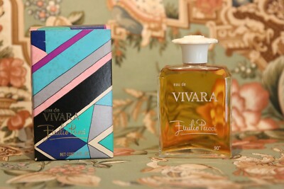 Vintage Eau De VIVARA Classic by EMILIO PUCCI* splash  4oz NIB.
