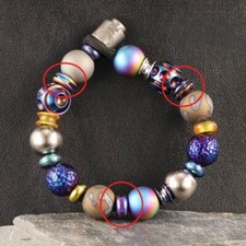 1PC Titanium PEI Zirconium Alloy Spacer Bead Jewelry Bracelet Necklace Making