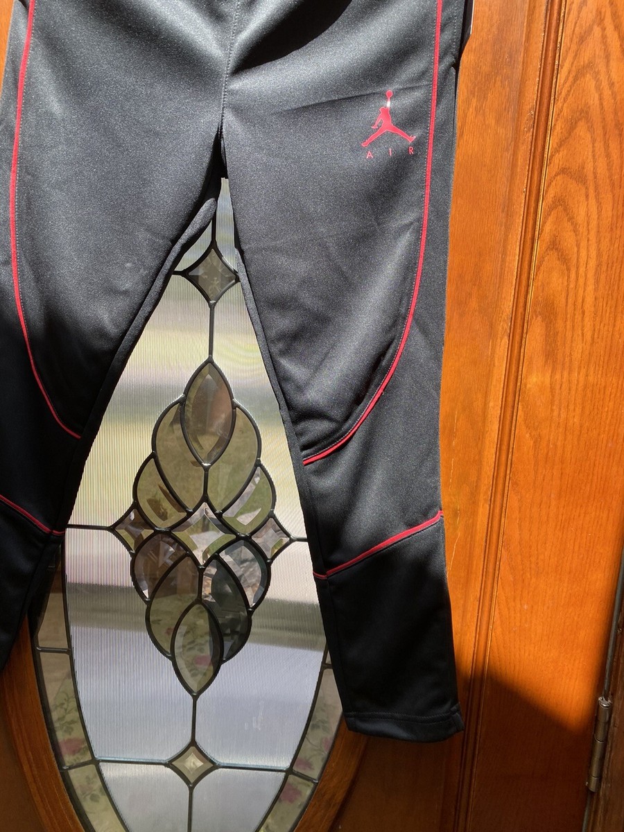 Air Jordan Jumpman black red track sweatpants pants boys