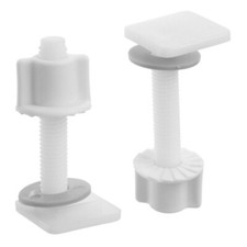 Toilet Seat Hinge Screw Accessories Set Plastic Toilet Seat Hinge Bolts