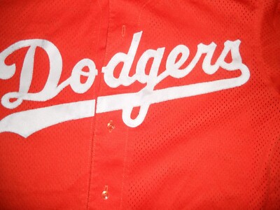 Los Angeles Dogders Baseball Jersey Majestic Alternate Orange