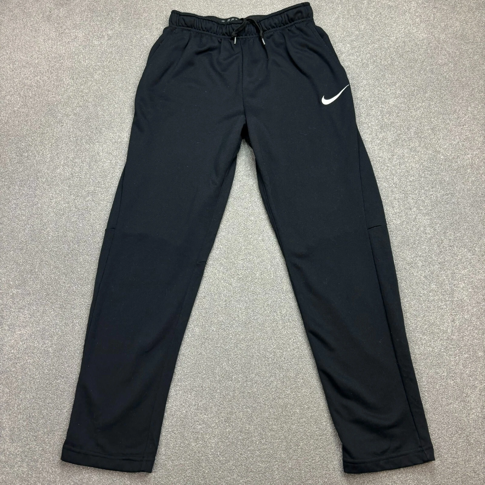 Pantaloni Nike Track Adult Medium Nero Y2K Swoosh Baggy Hip Hop Sport Joggers Uomo