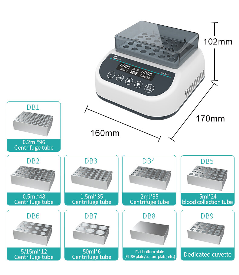 ホットドライバス cool-hotter dry bath incubator Dry Bath Incubator Cool & Heat