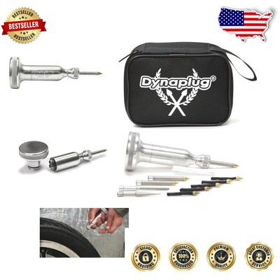 Quick Tubeless Tire Repair Tool Set with Storage Pouch - Lightweight Convenience