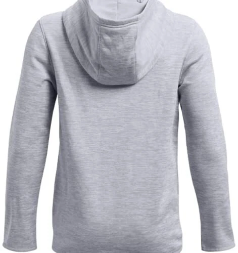 Moletom com capuz Under Armour masculino armadura repetição de lã cinza X-Grande 1366750-011 - Imagem 2 de 2