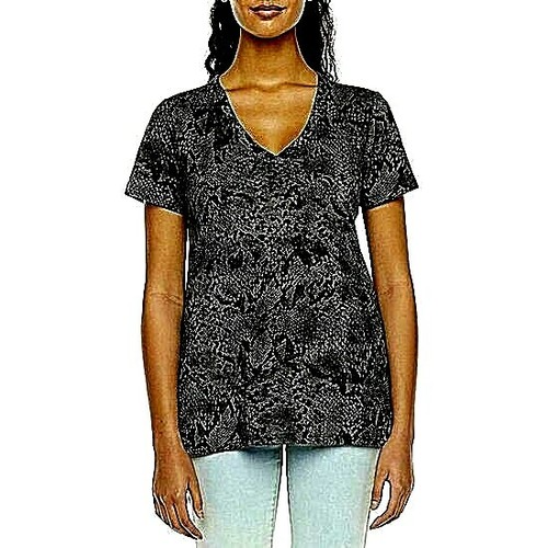 NWT Women a.n.a. MAMBA V NECK Tee 
