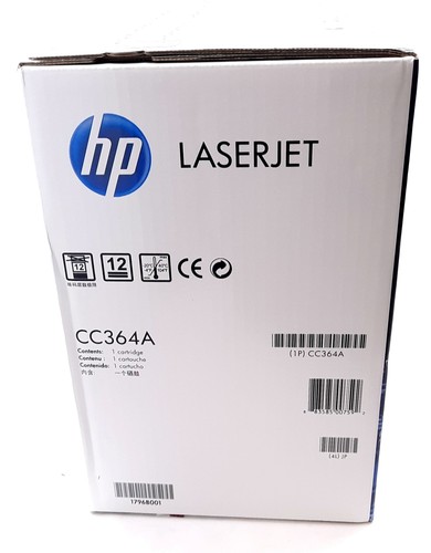 HP CC364A Laserjet Wkład drukarski 64A czarny wydajność 10 000, P4014, P4015, P4515 - Zdjęcie 2 z 4
