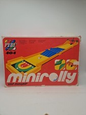 PEBE Minirolly Minigolf Brettspiel Gesellschaftsspiel DDR 1977 SELTEN 