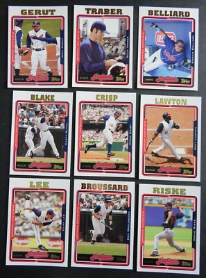2005 Topps Cleveland Indians Team Set 23 Cards CC Sabathia Combine Shipping
