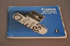 Canon AV-1 Instruction Manual, Original c1979, Not a Copy!