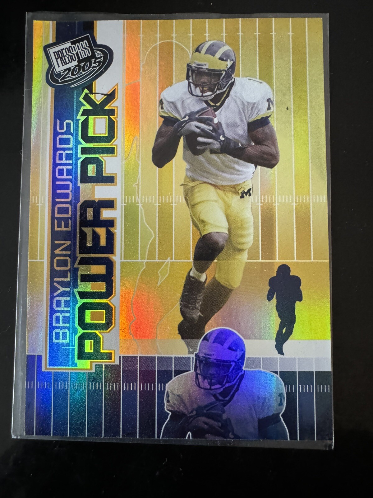 Braylon Edwards Press Pass #49 Base