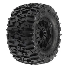 Pro-Line PRO117014 Trencher 2.8 TRA Style Bead,Mnt F-11 Blk Whl: RJATO
