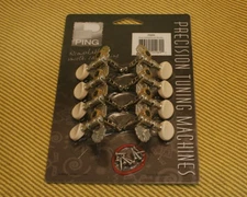 Mandolin Tuners P2695 Tuning Machines Machine Heads Open Back