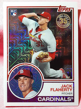 Jack Flaherty - RC - Silver Pack Mojo - 2018 Topps #14 - Cards/Tigers