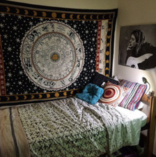 Indian Zodiac Tapestry Wall