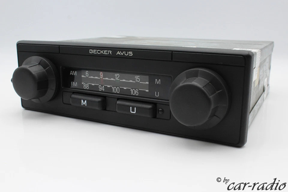 Original Becker Avus 803 MU Vintage 1 DIN Classic Oldtimer Radio BE0803 AM FM - Bild 3 von 4