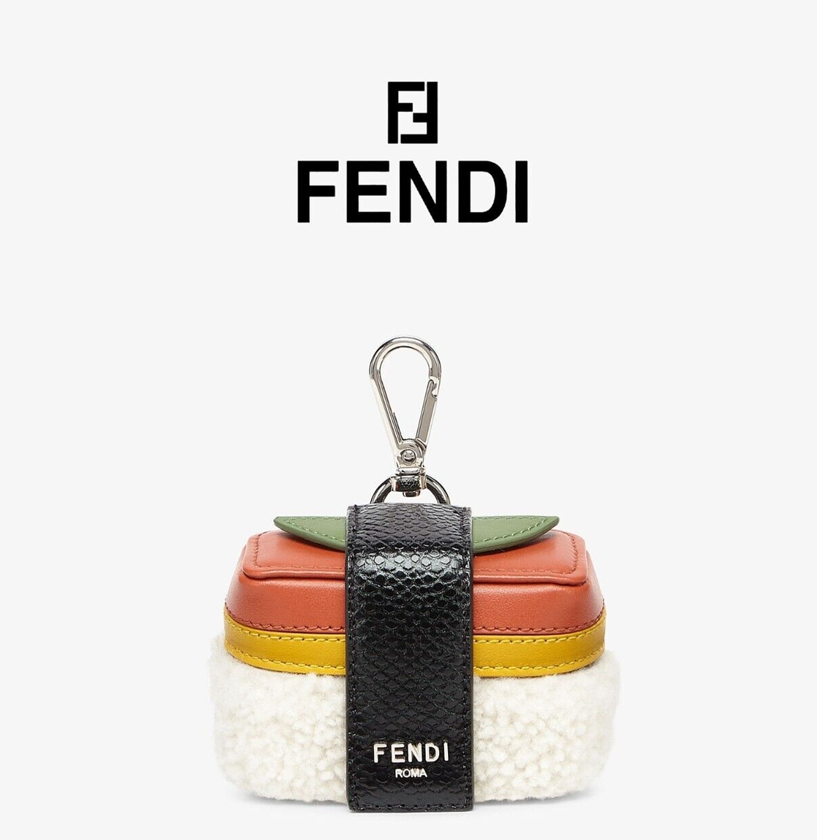 FENDI フェンディ エビ 握り寿司 Fendilicious チャーム FENDI フェンディ エビ 握り寿司 Fendilicious チャーム
