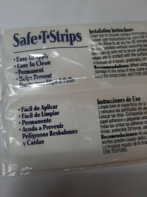 Ct Compac Select Series Safe T Strips For Tubs Showers Size 3 4 8 1 2 Ebay