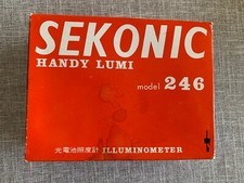 Top Mint Sekonic Handy Lumi Model 246 Handy Illuminometer JAPAN