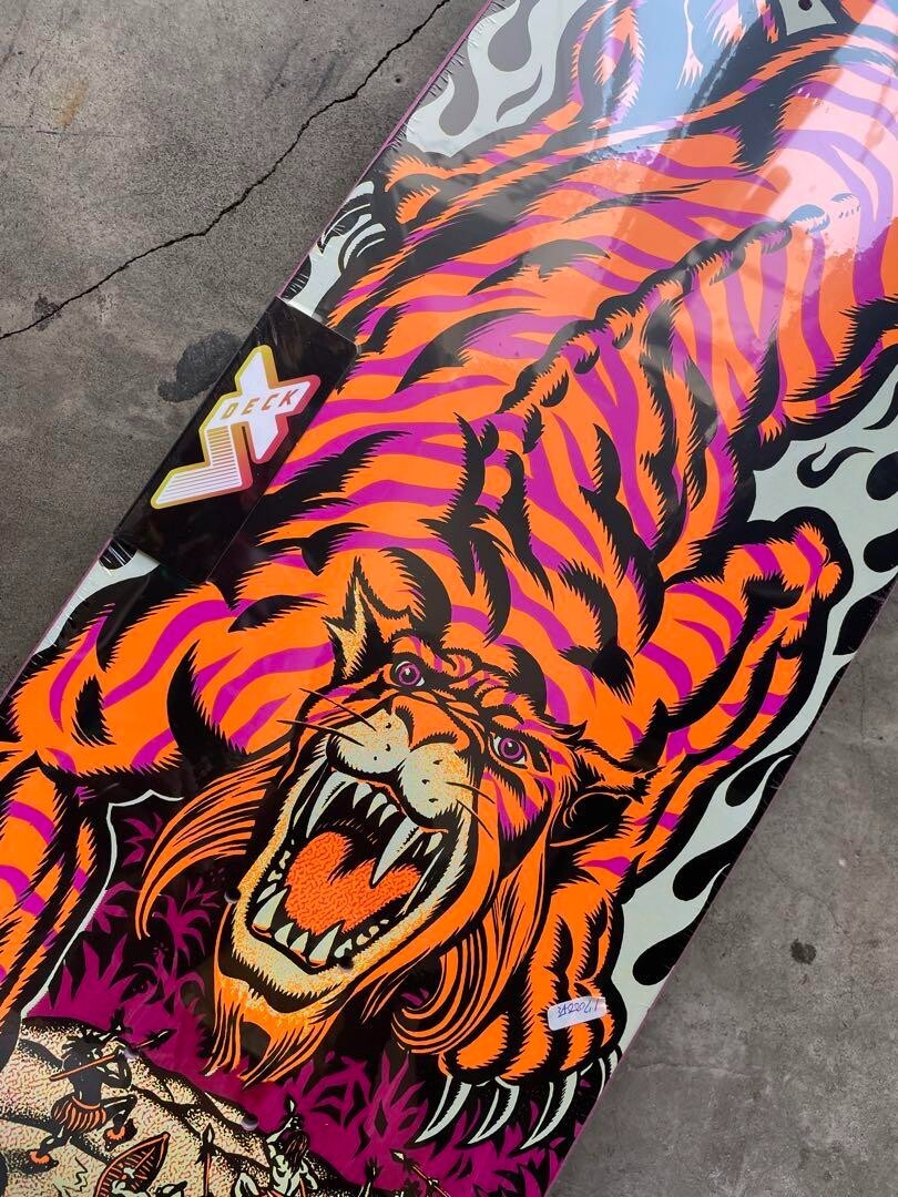 アクセルさんSANTA CRUZ SALBA TIGER POP VX DECK アクセルさんSANTA CRUZ SALBA TIGER POP VX DECK（アクセルさん