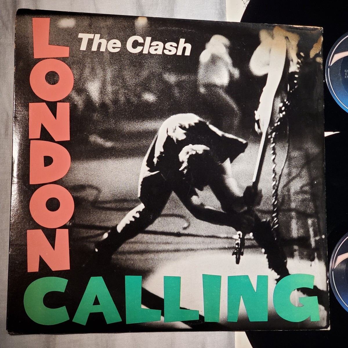 The Clash London Calling LP Joe Strummer Mick Jones 1979 Epic E2