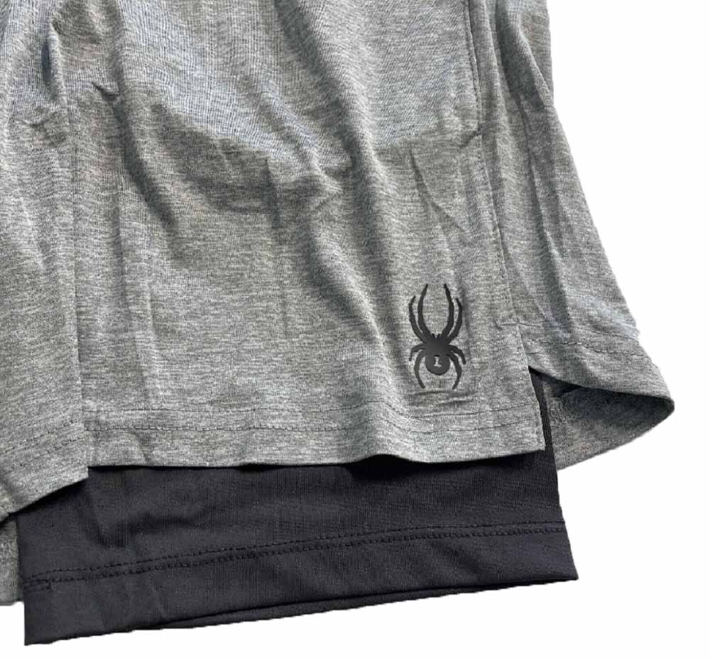 Spyder Active Men's Performance Proweb Stretch Shorts Gray eBay