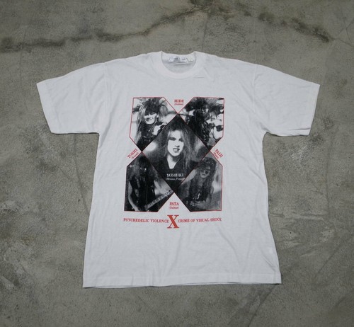 X Japan Yoshiki Toshi Hide Psyence Vintage T Shirt Gl Gem