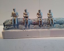 Dinky military Driver +3 seated for 674 Austin jeep 600 series NEW Unpainted