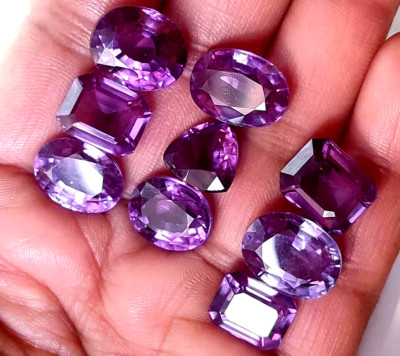 Flawless 150 Ct Natural Bi-Color Certified Sapphire Mix Cut Loose Gemstone Lot